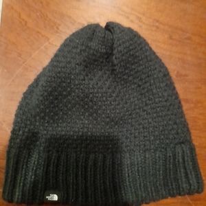 Black North Face Beanie